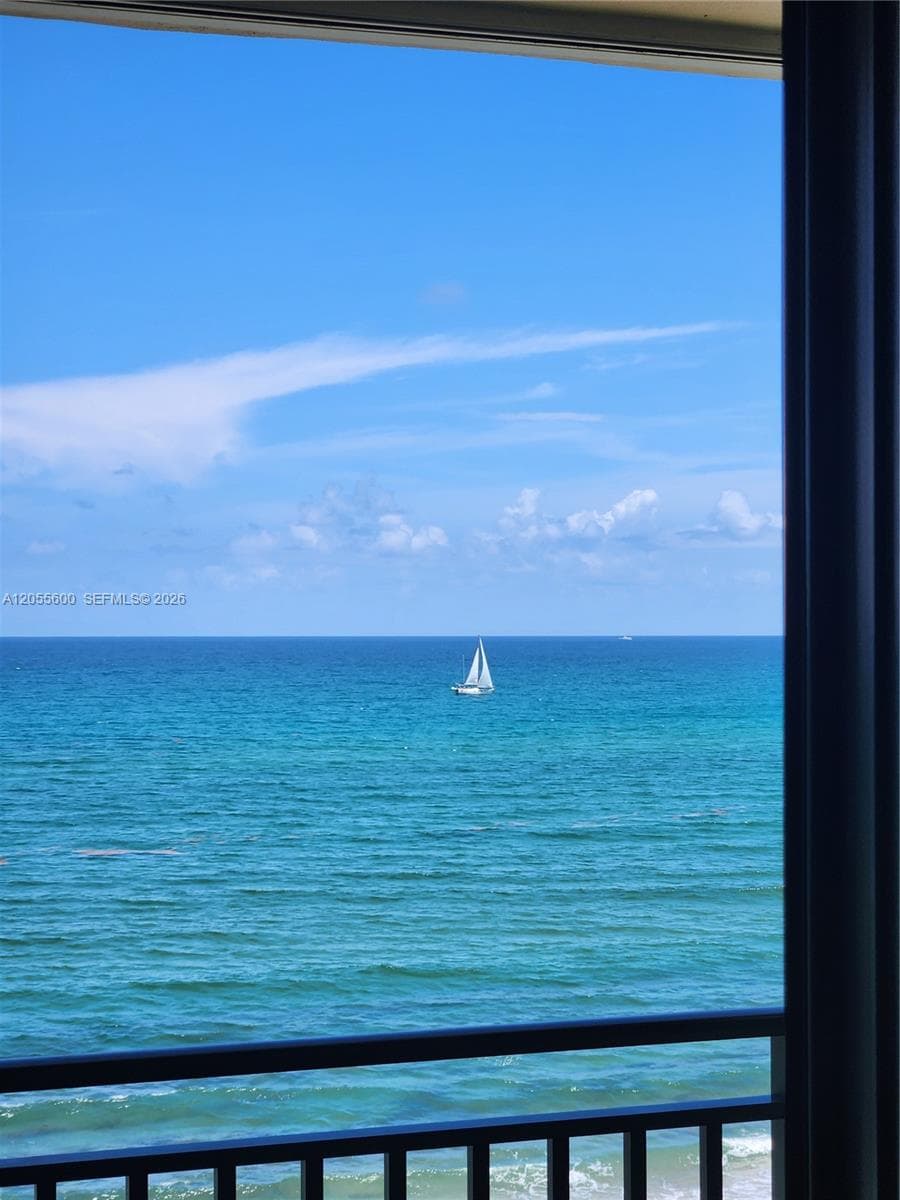 This is from your terrace