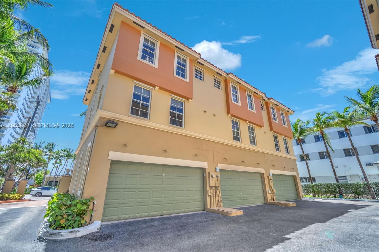 2 Cars Garage Covered, Plus option to park third uncovered, 4th Just extra $ 50 per month.