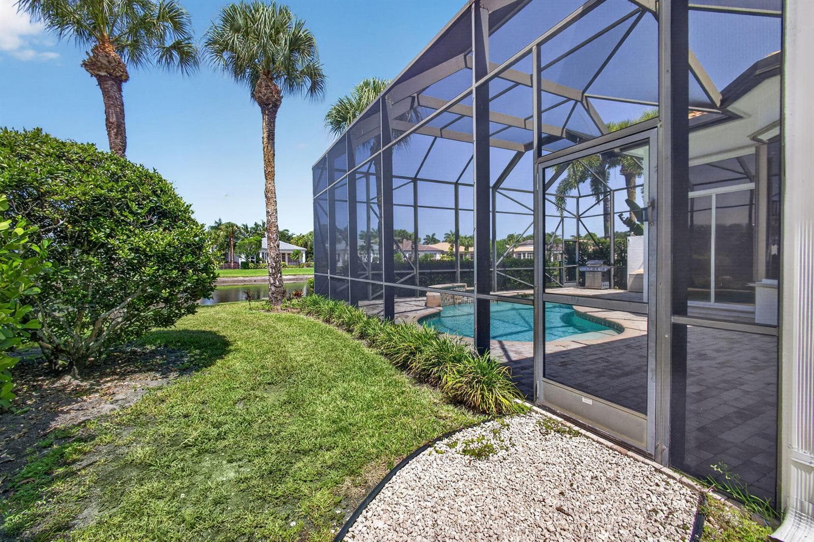 Outer backyard