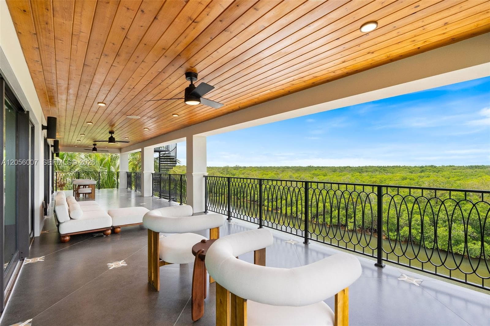 Third-Floor Balcony to mangroves and FL Bay