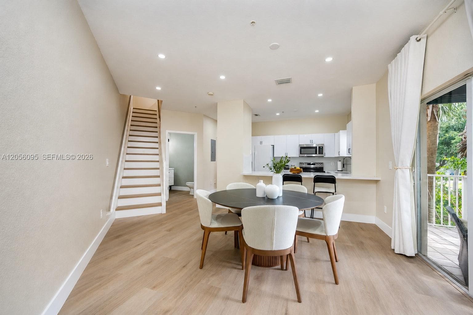 Family room/dining room