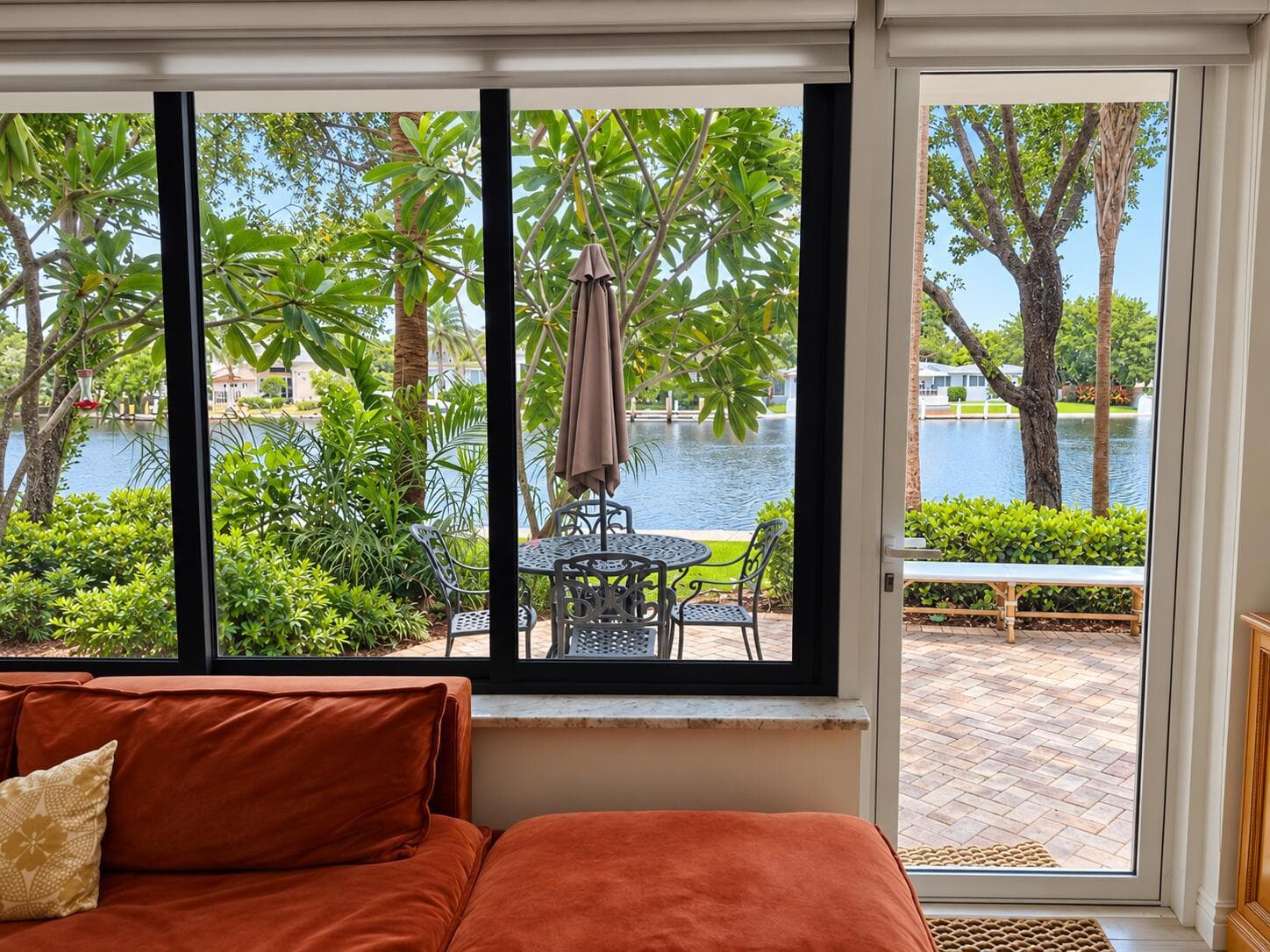 View of the patio