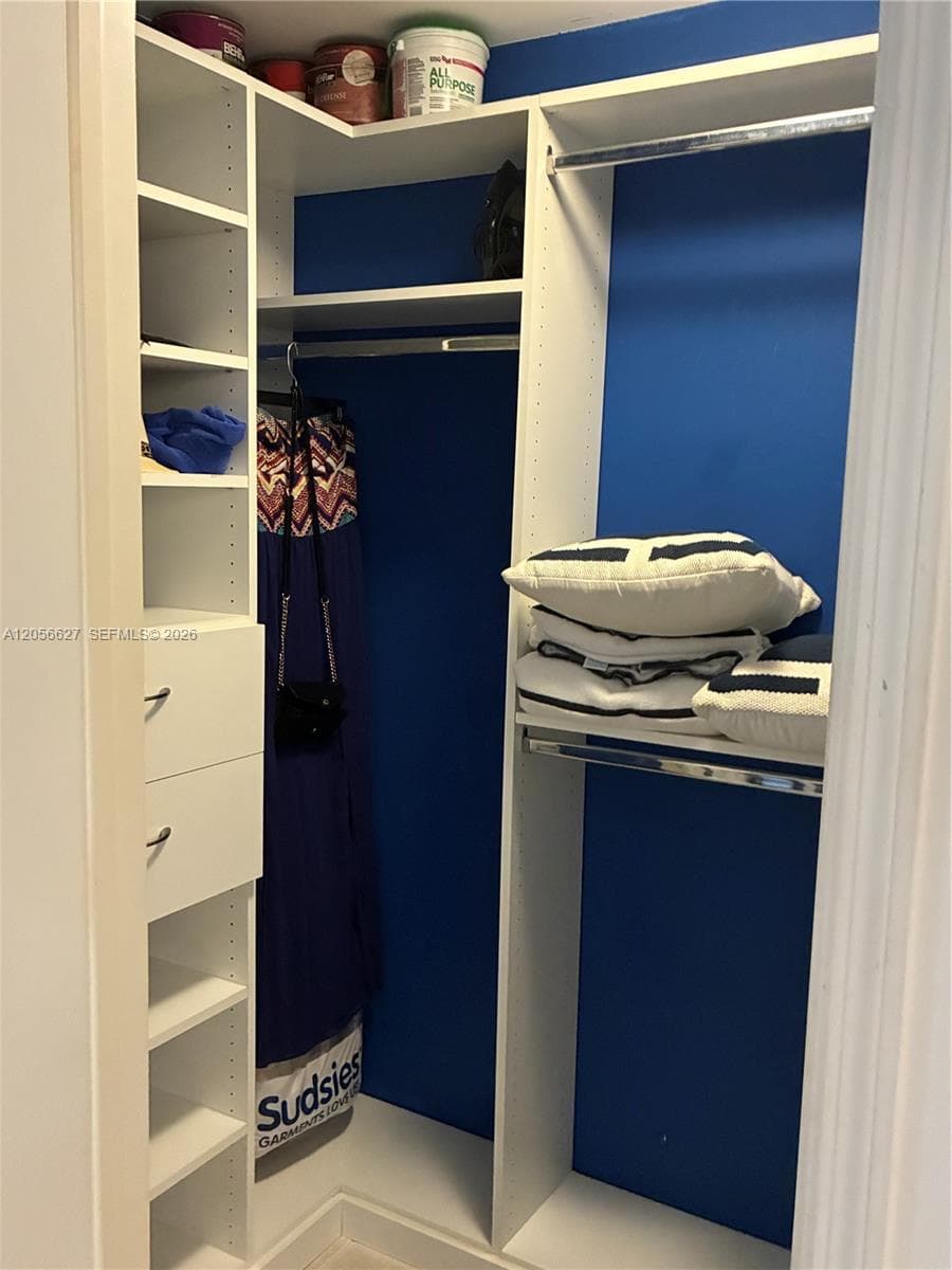 Small bedroom closet