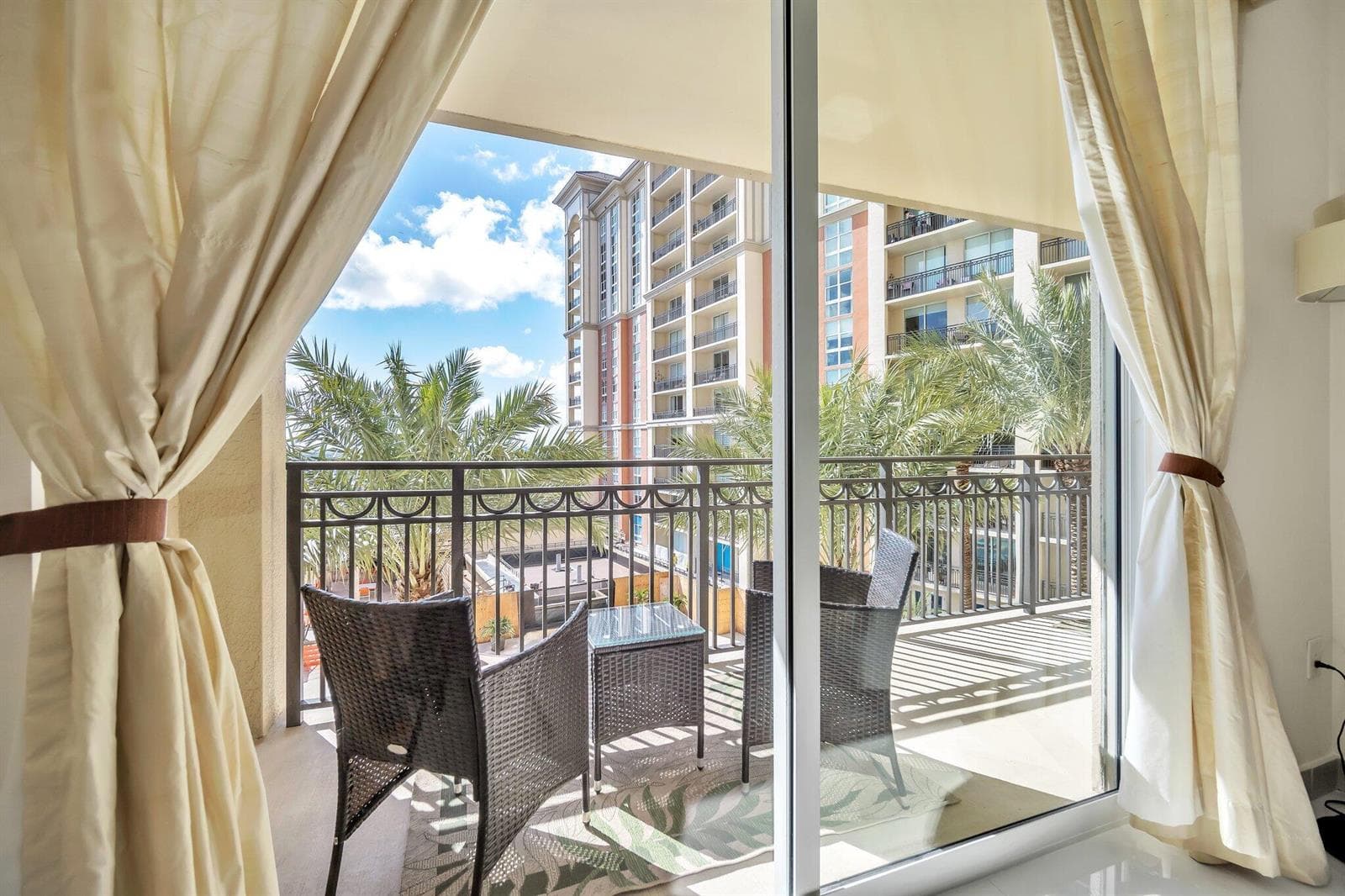 Primary Bedroom Balcony Views