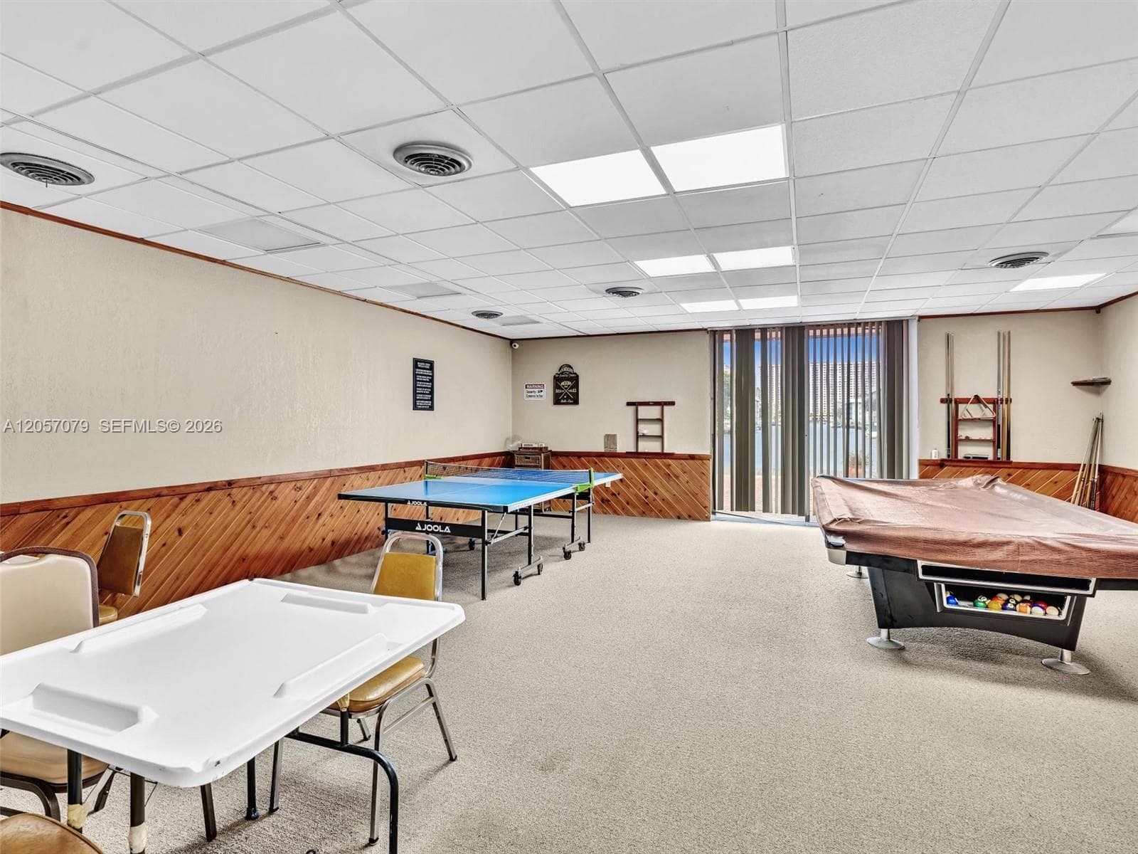 Community clubhouse and game room