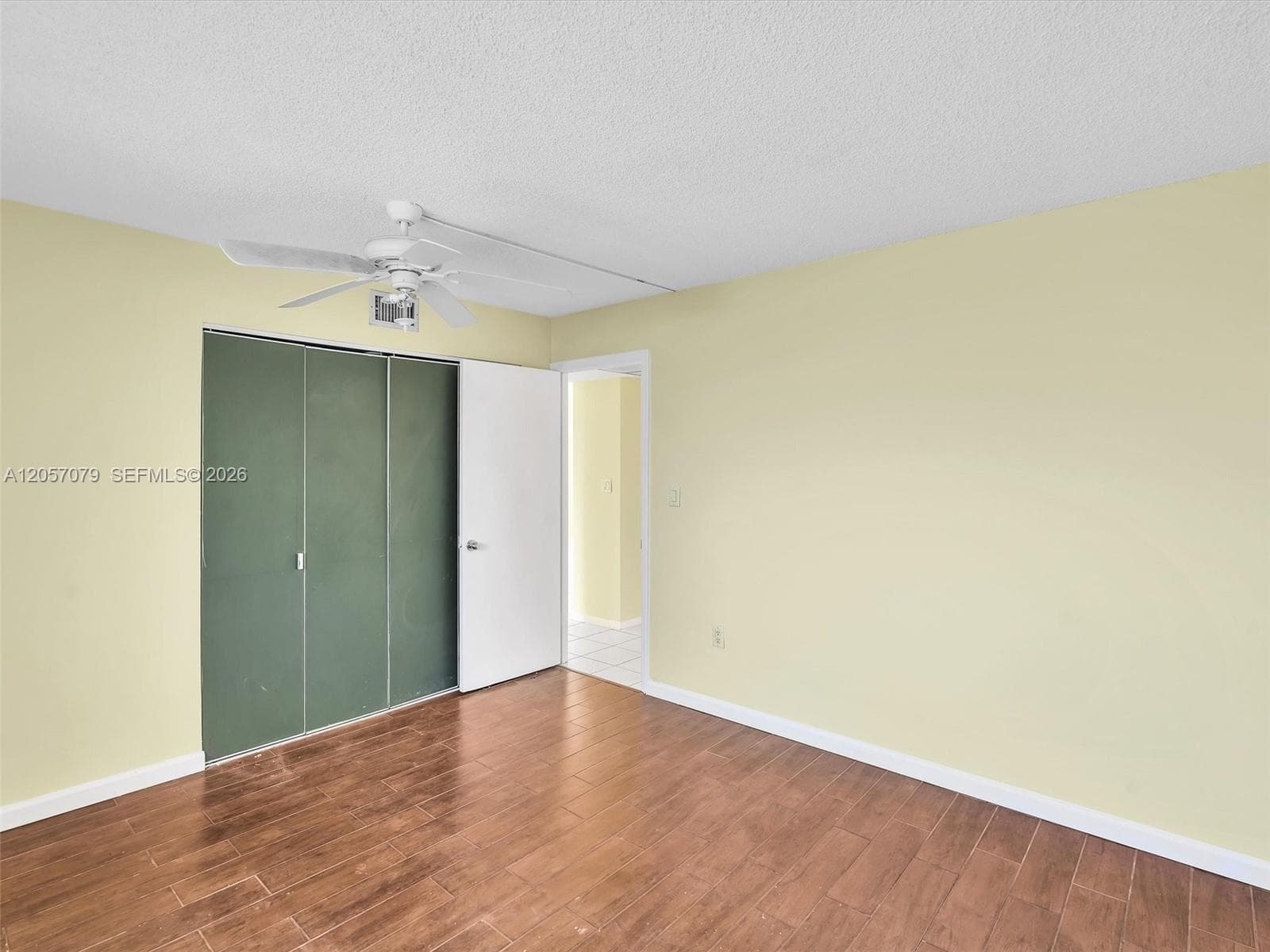 Bedroom with Closet