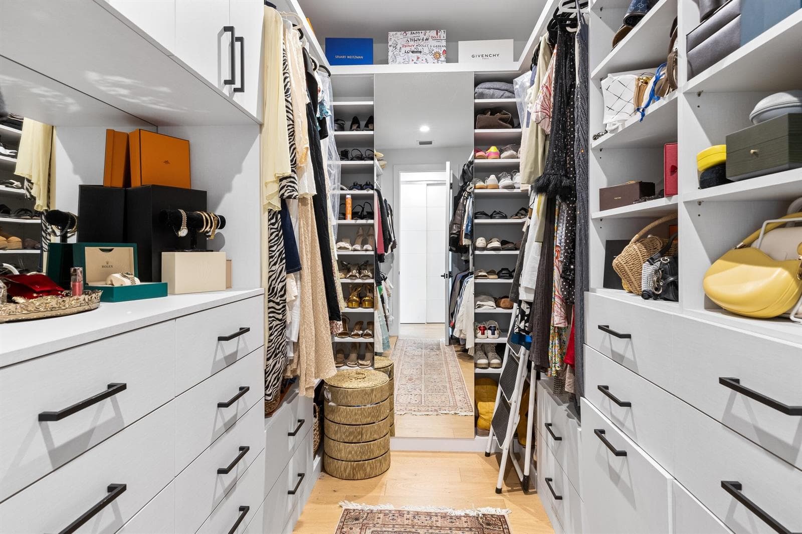 Primary closet