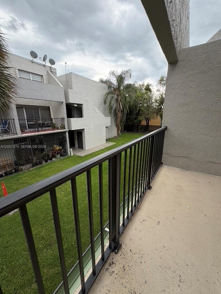 Balcony off of Living Room