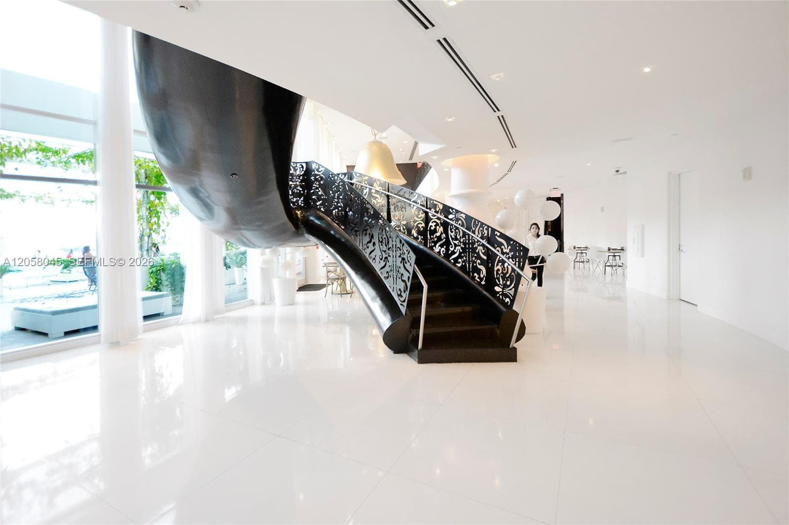 hotel lobby