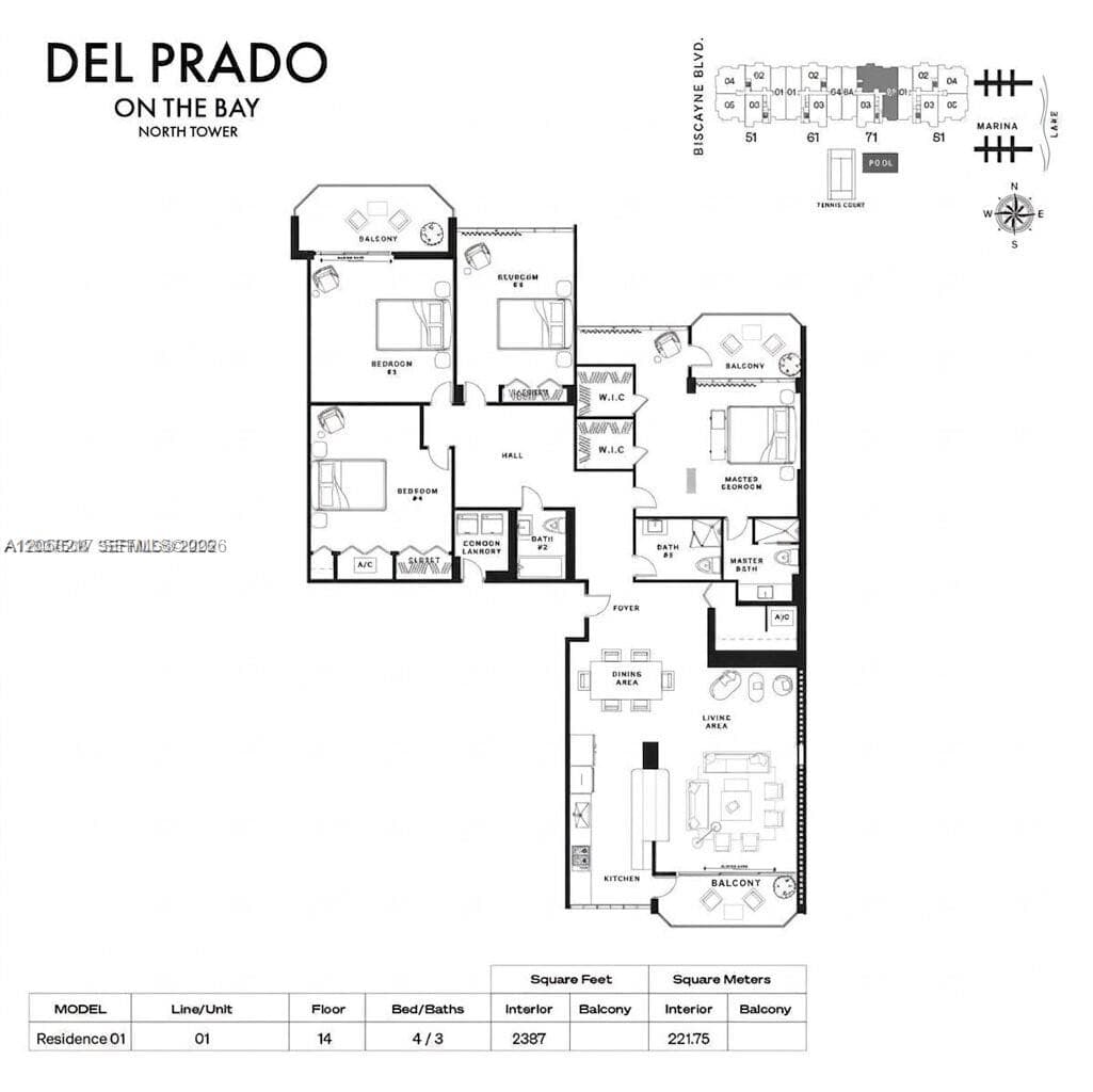DEL PRADO CONDO · #1401 in Aventura - Photo 51