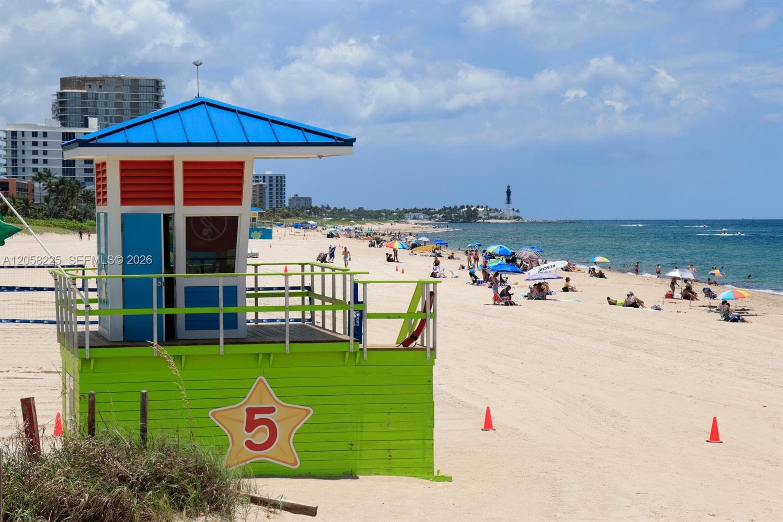 Minutes away from the Beach.