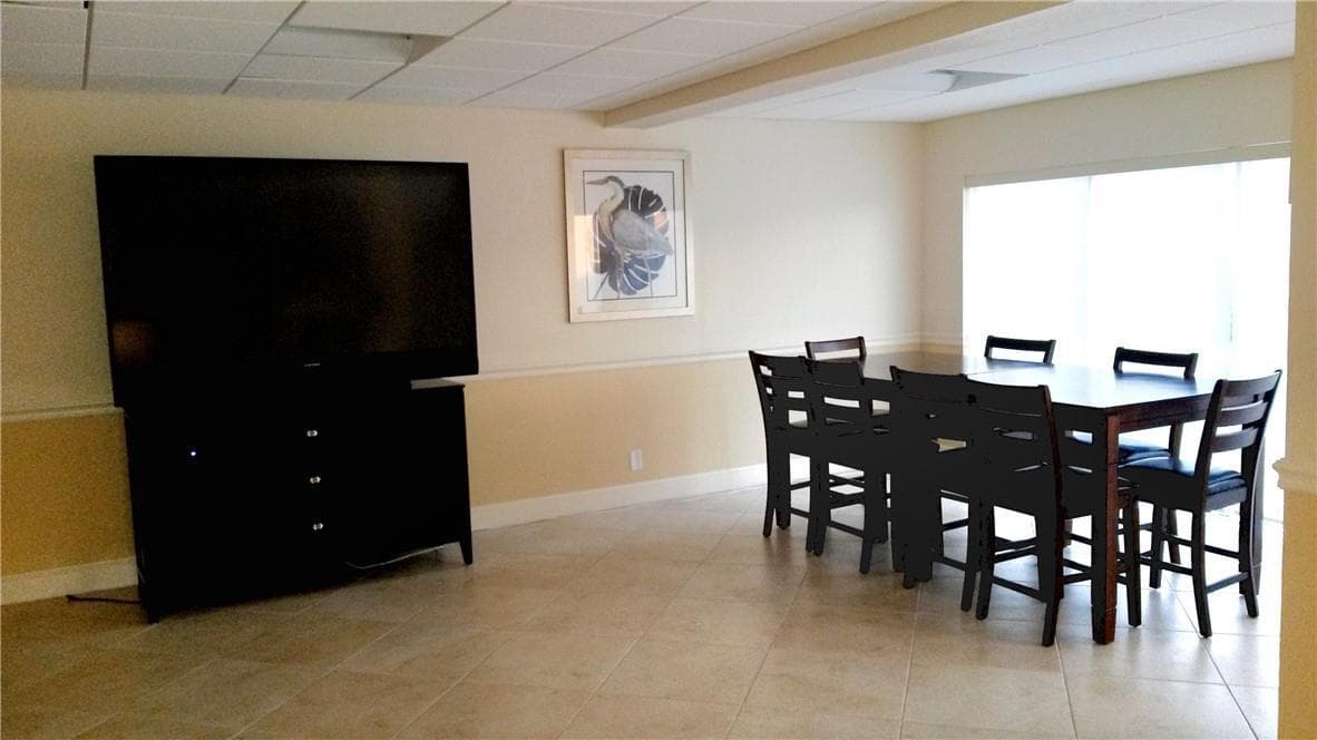 TV and sitting/hobby area on 1st floor