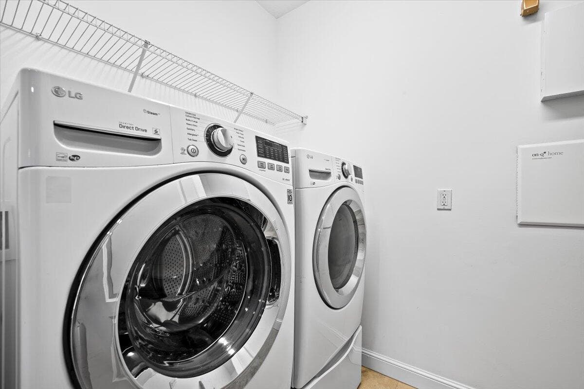 Upstairs Laundry Room
