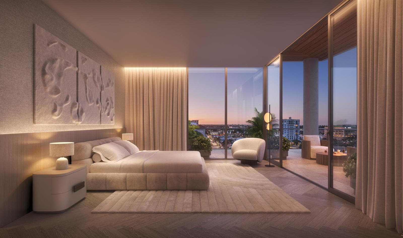 Primary Bedroom Rendering