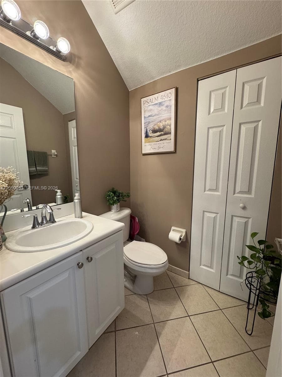 Half bath downstairs