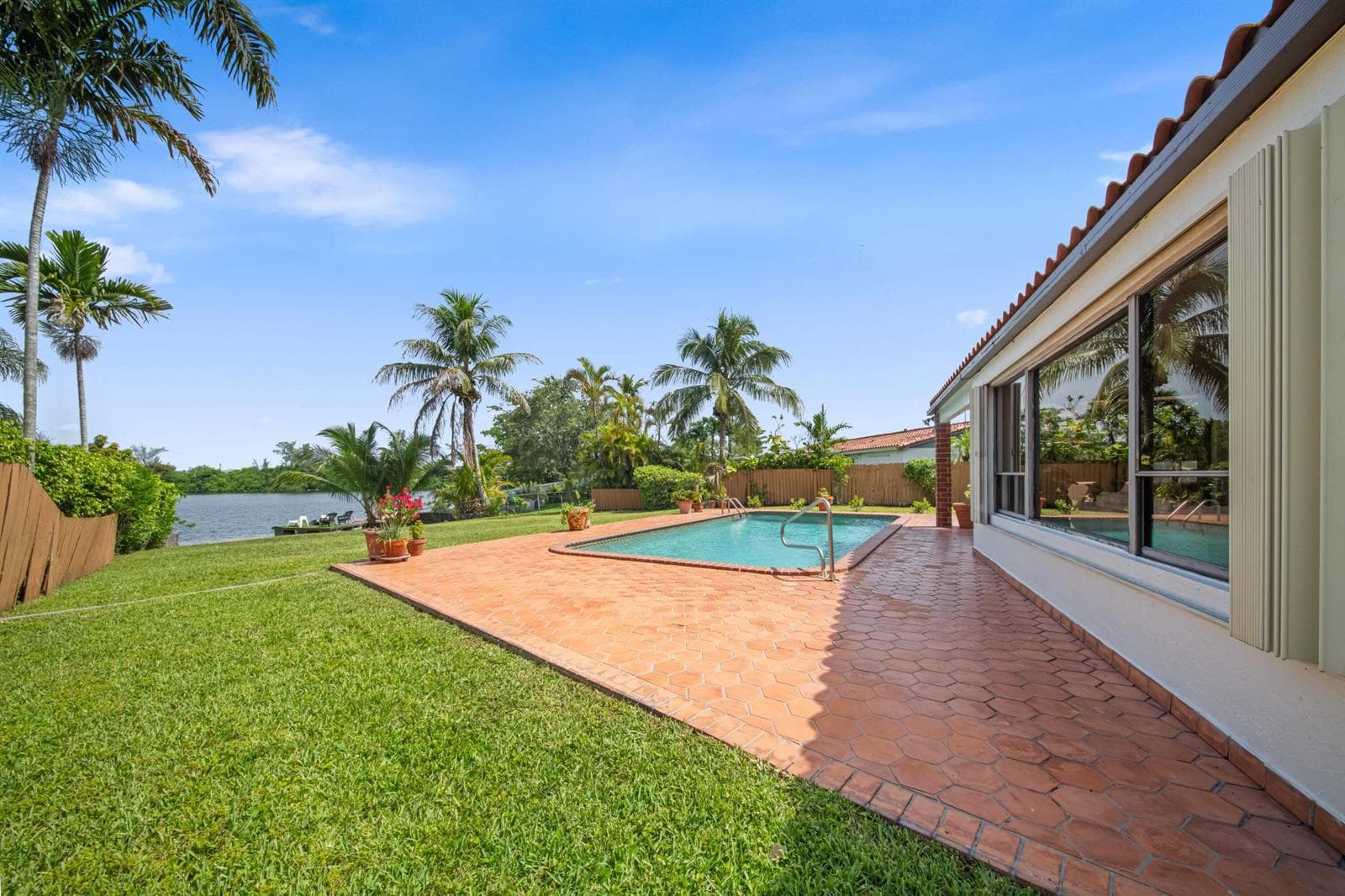 Side Yard & Lake