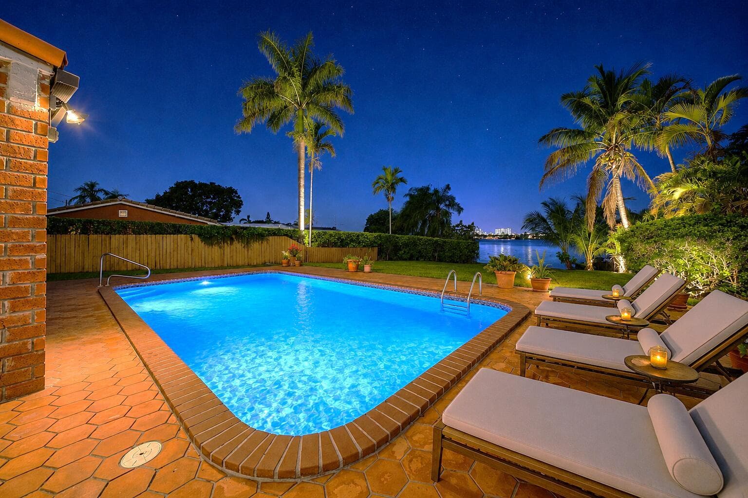 NIGHT POOL Rendering 10