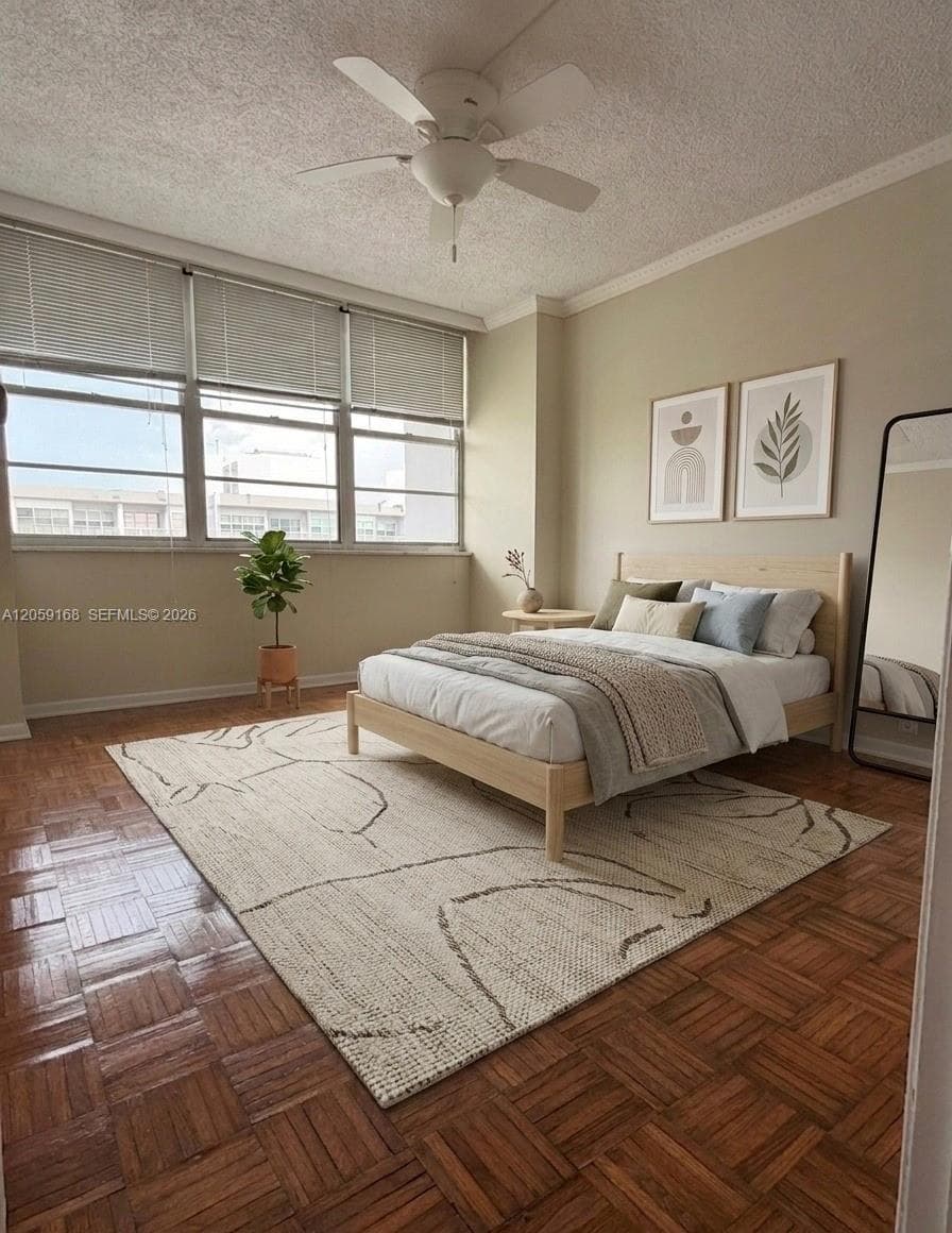 2nd bedroom - Virtually staged