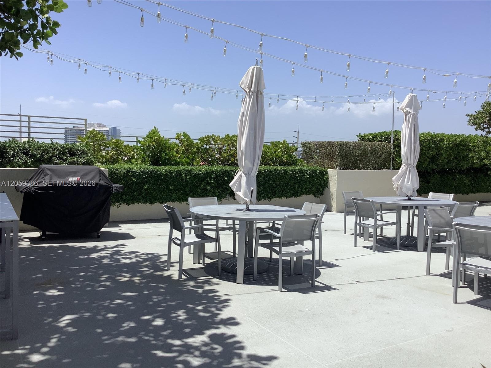 BBQ area