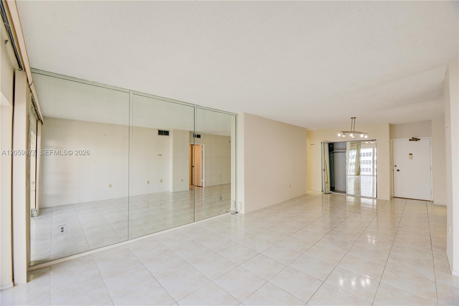 Comfortably sized living and dining areas