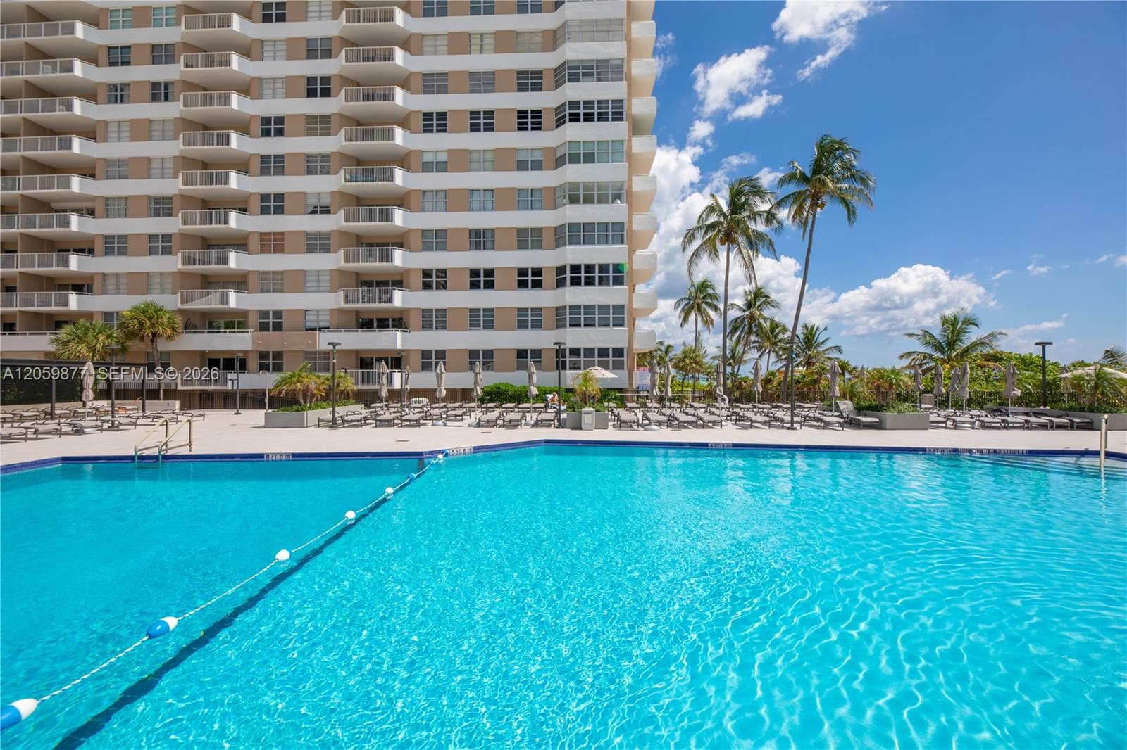 ocean side pool deck area ..delightful