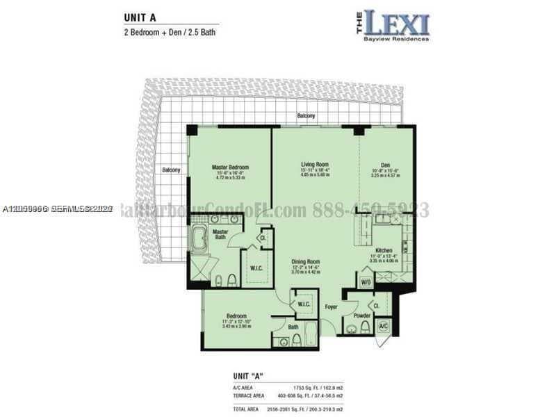 Corner Unit Floor Plan