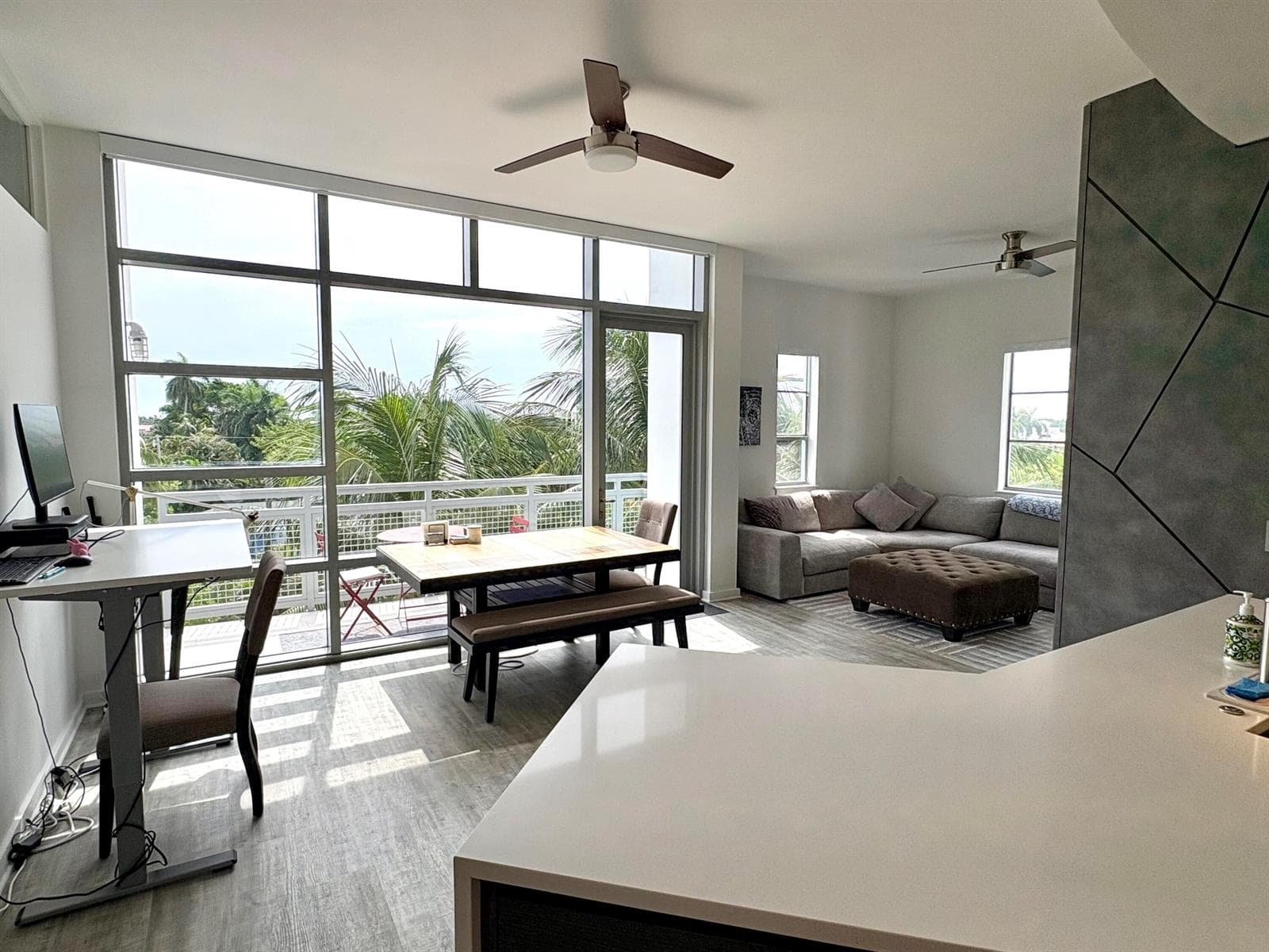 Dining:Balcony:Living