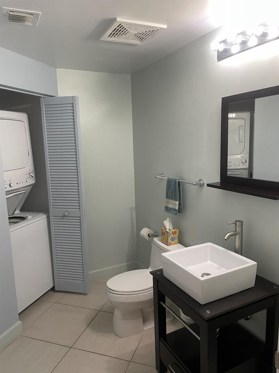 Half Bath & Laundry