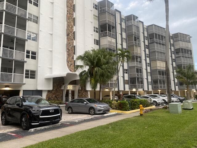Front of Structure