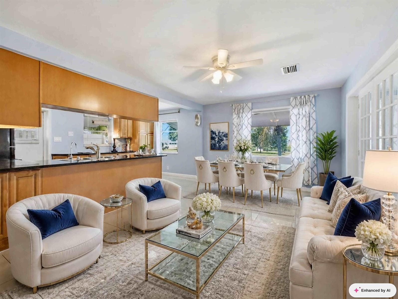 Living Dining Staged