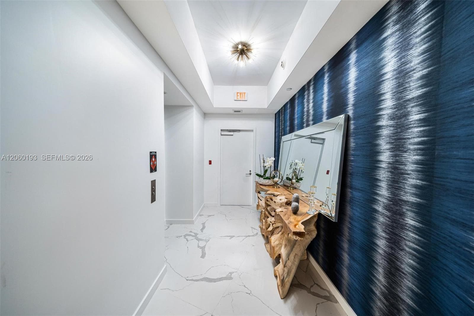 Private elevator entrance