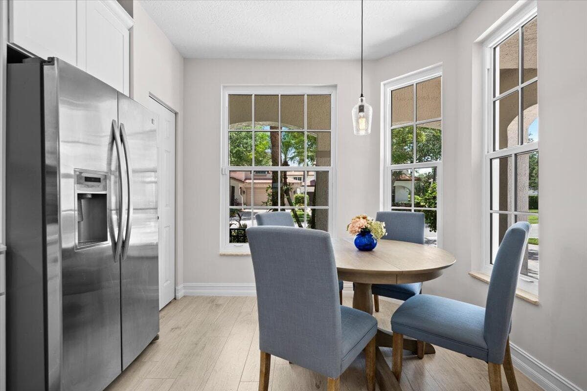 Separate Dining Area