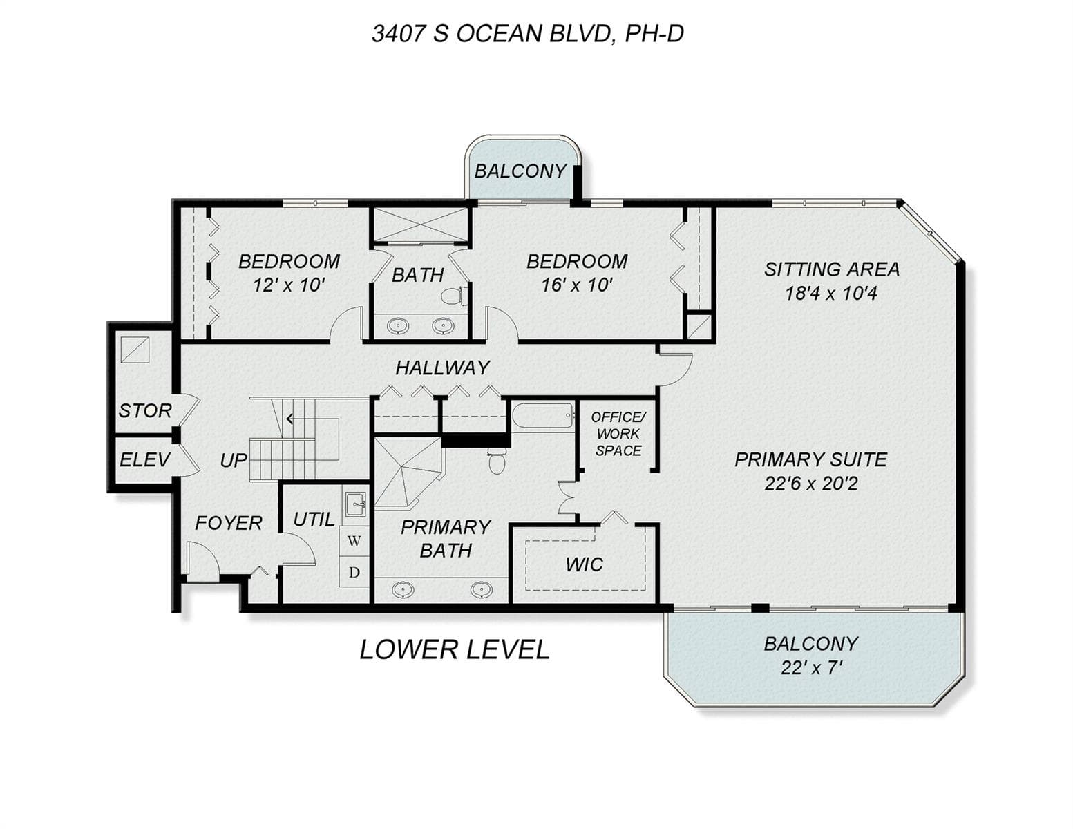 3407 S OCEAN BLVD PH-D 2