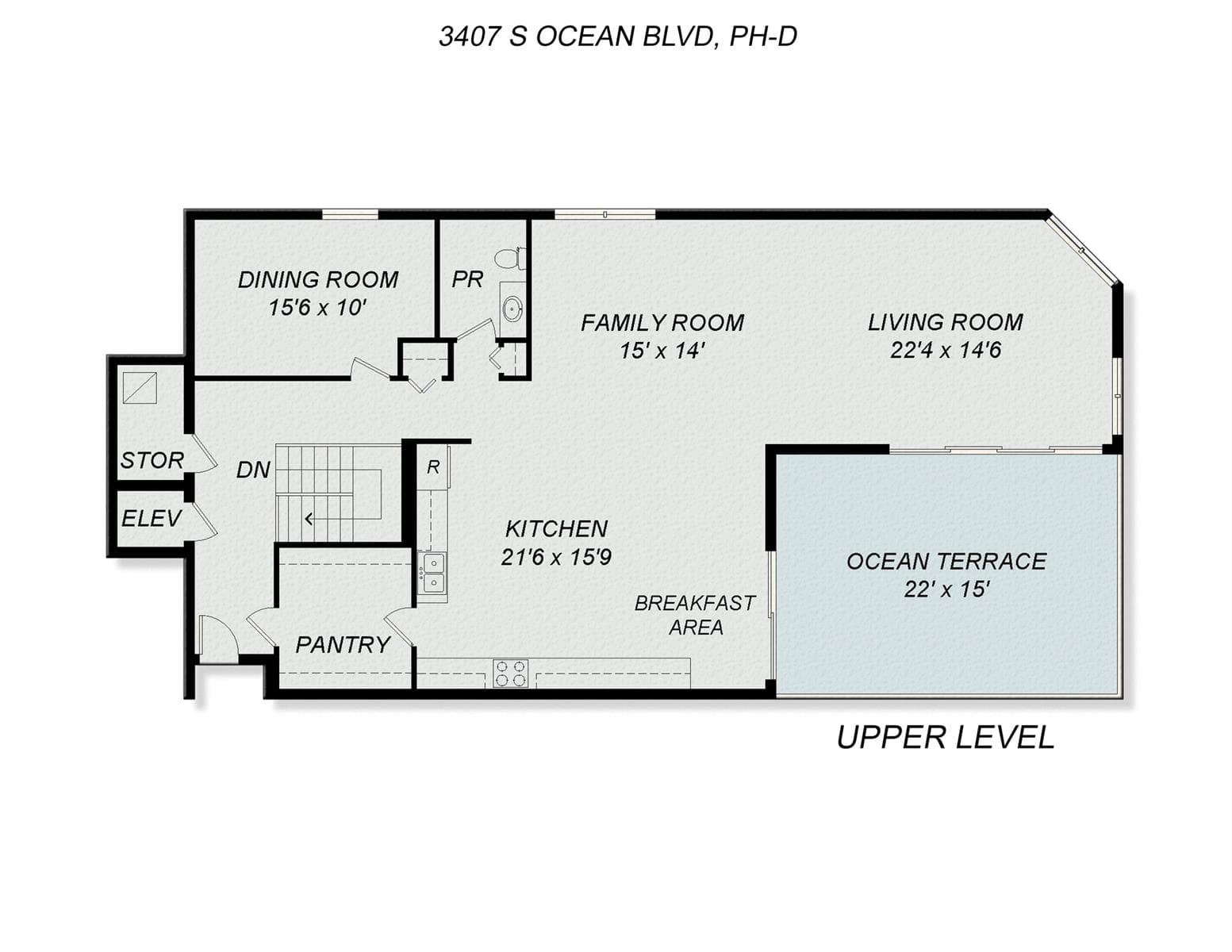 3407 S OCEAN BLVD PH-D 1