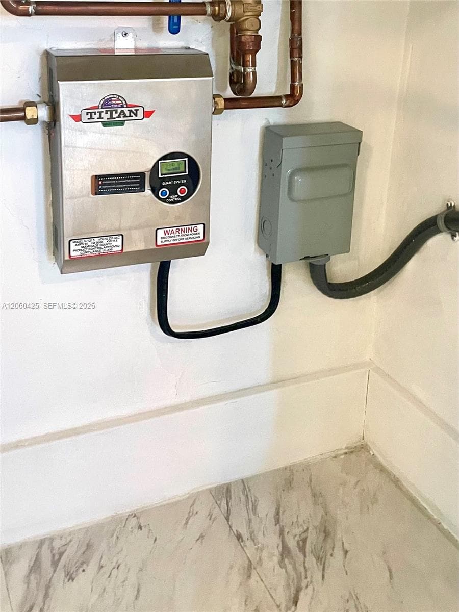 Brand new electric water heater