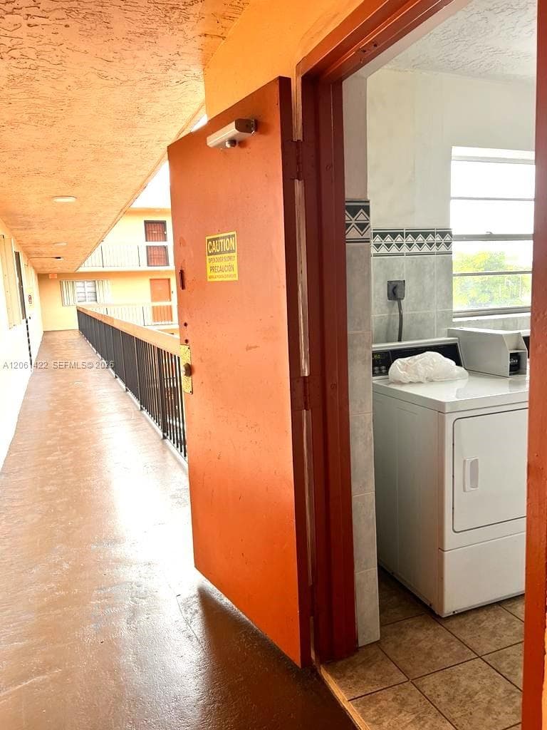 shared laundry 1 per floor