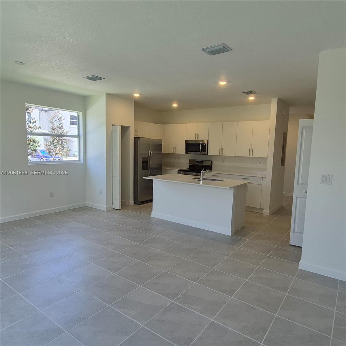 Kitchen and Family Room
