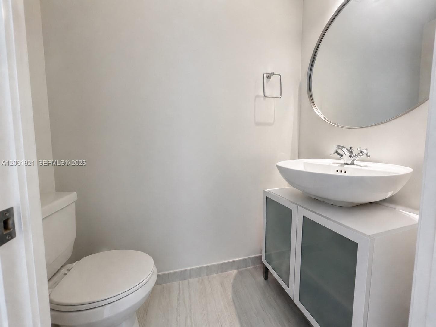Half Bathroom in Living Area