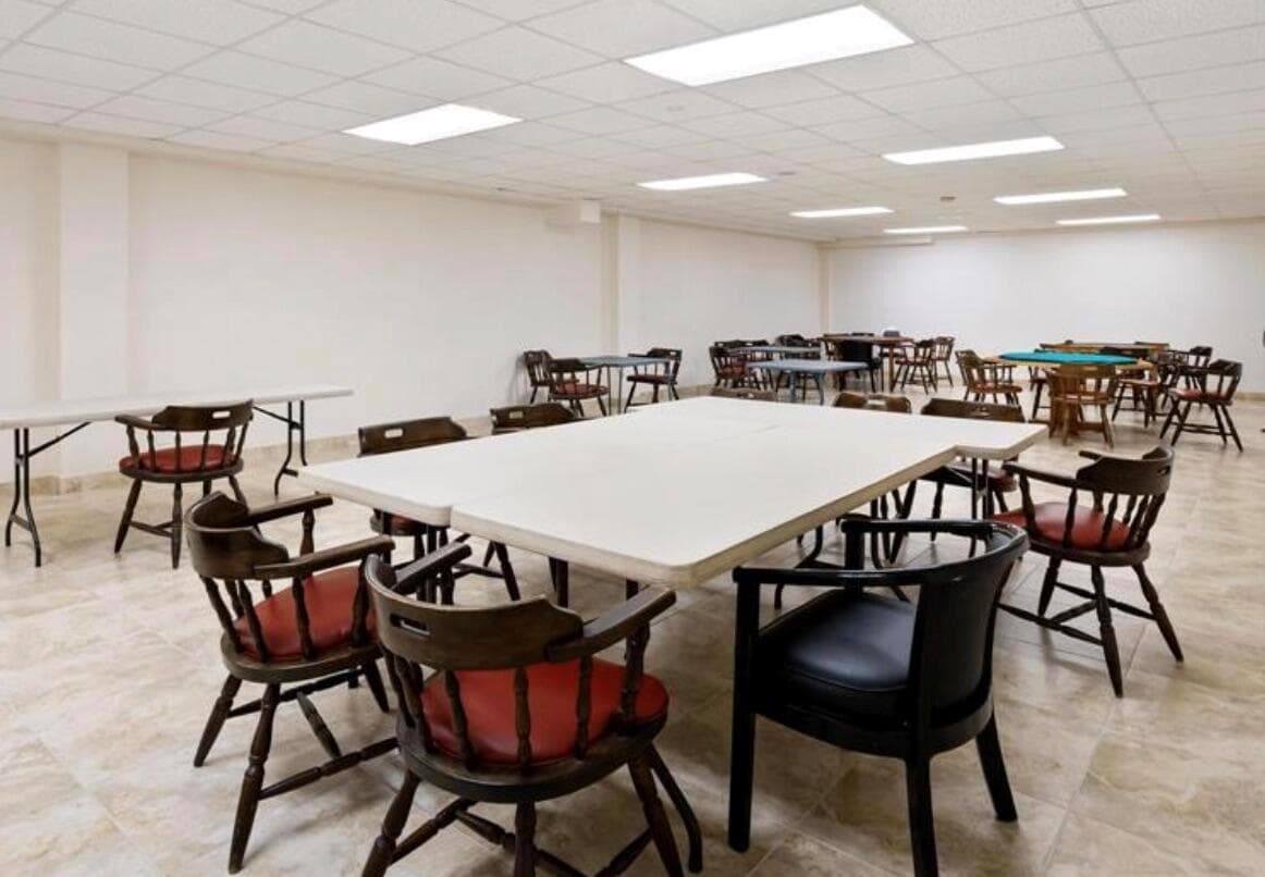 card room