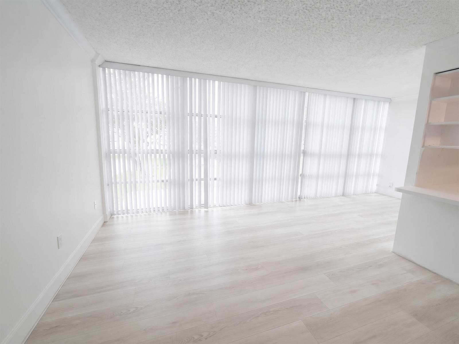 Living room area - virtual staging