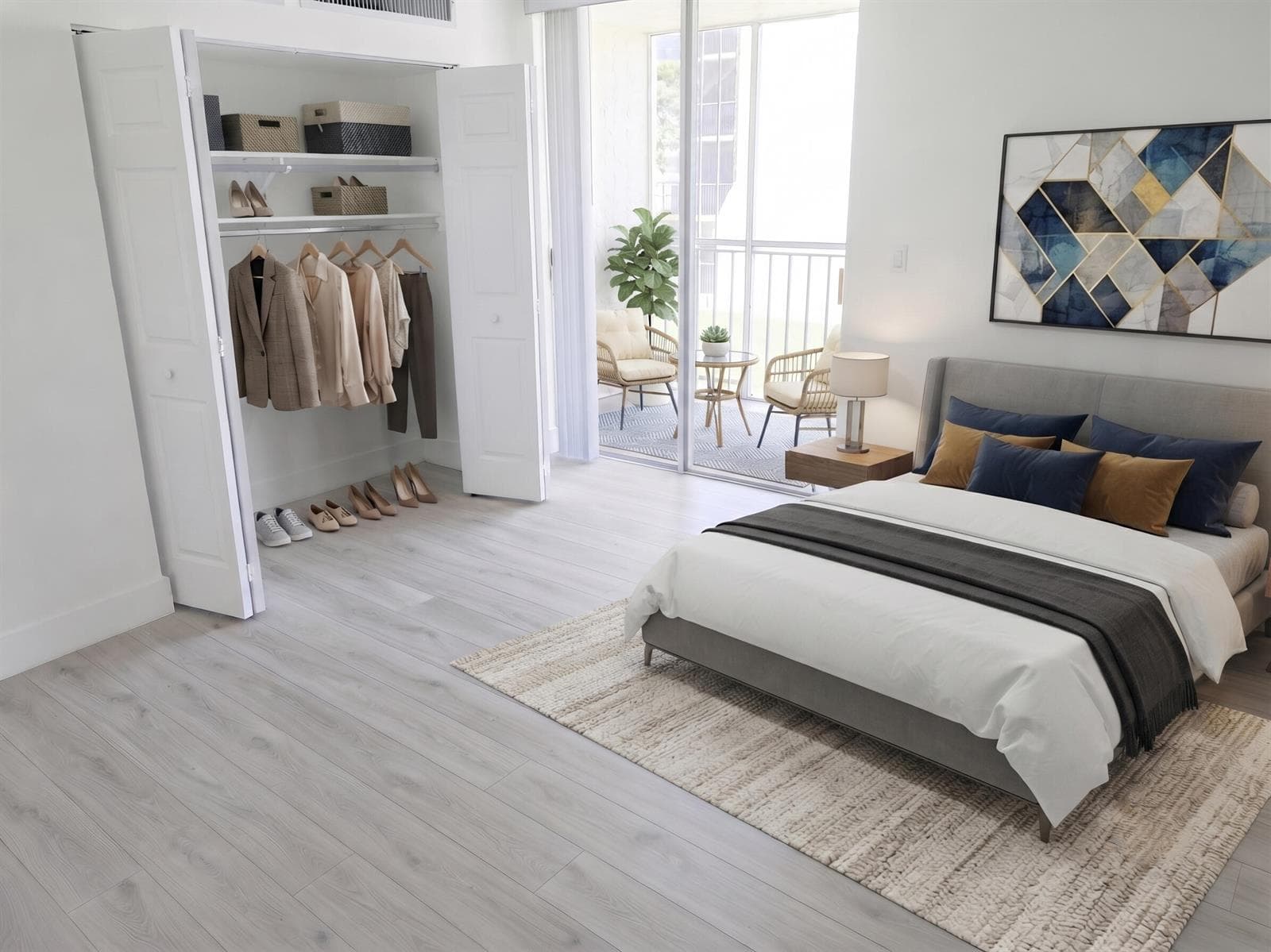 Bedroom 1 - virtual staging