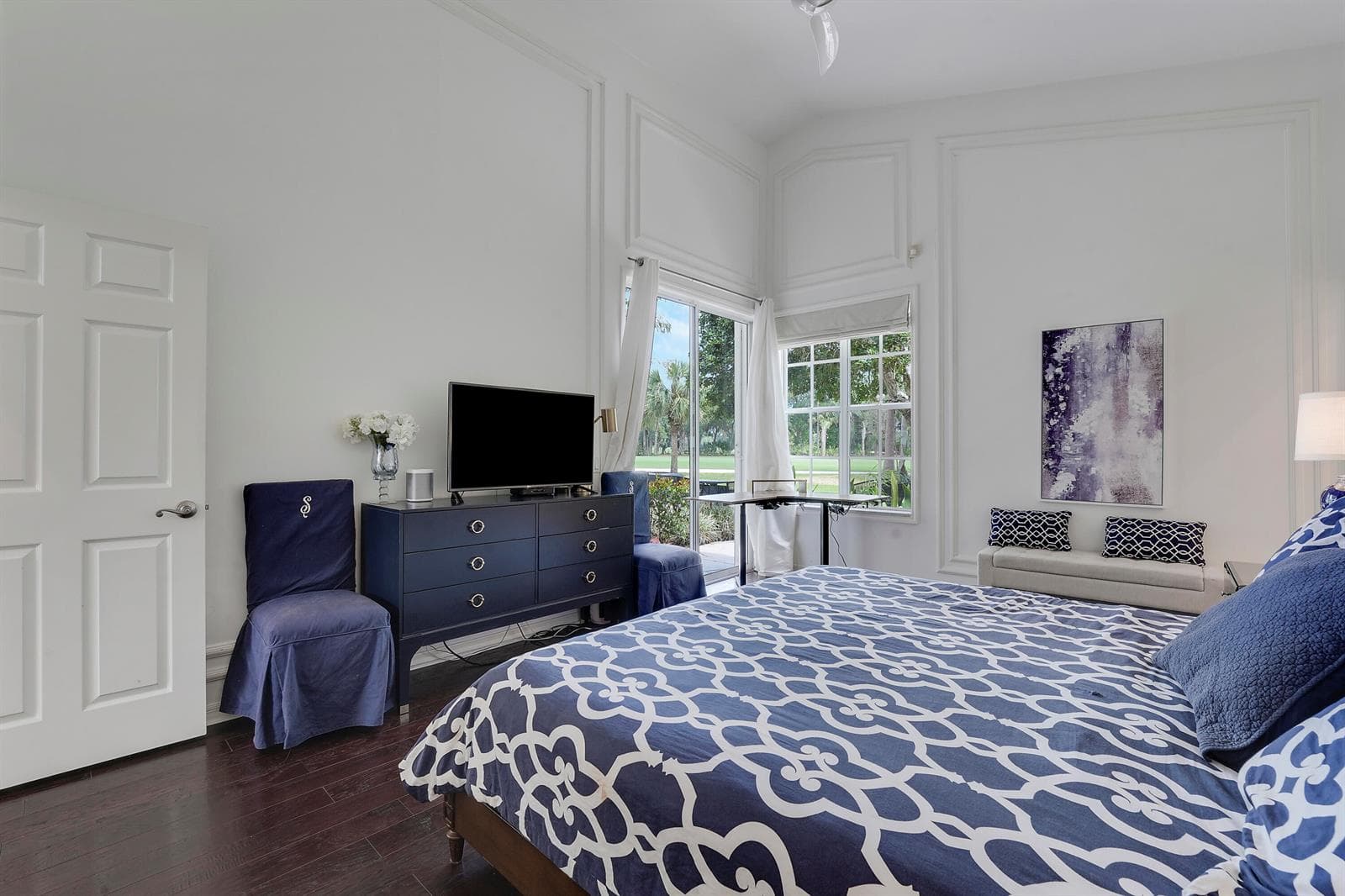 Master Suite with Patio Access