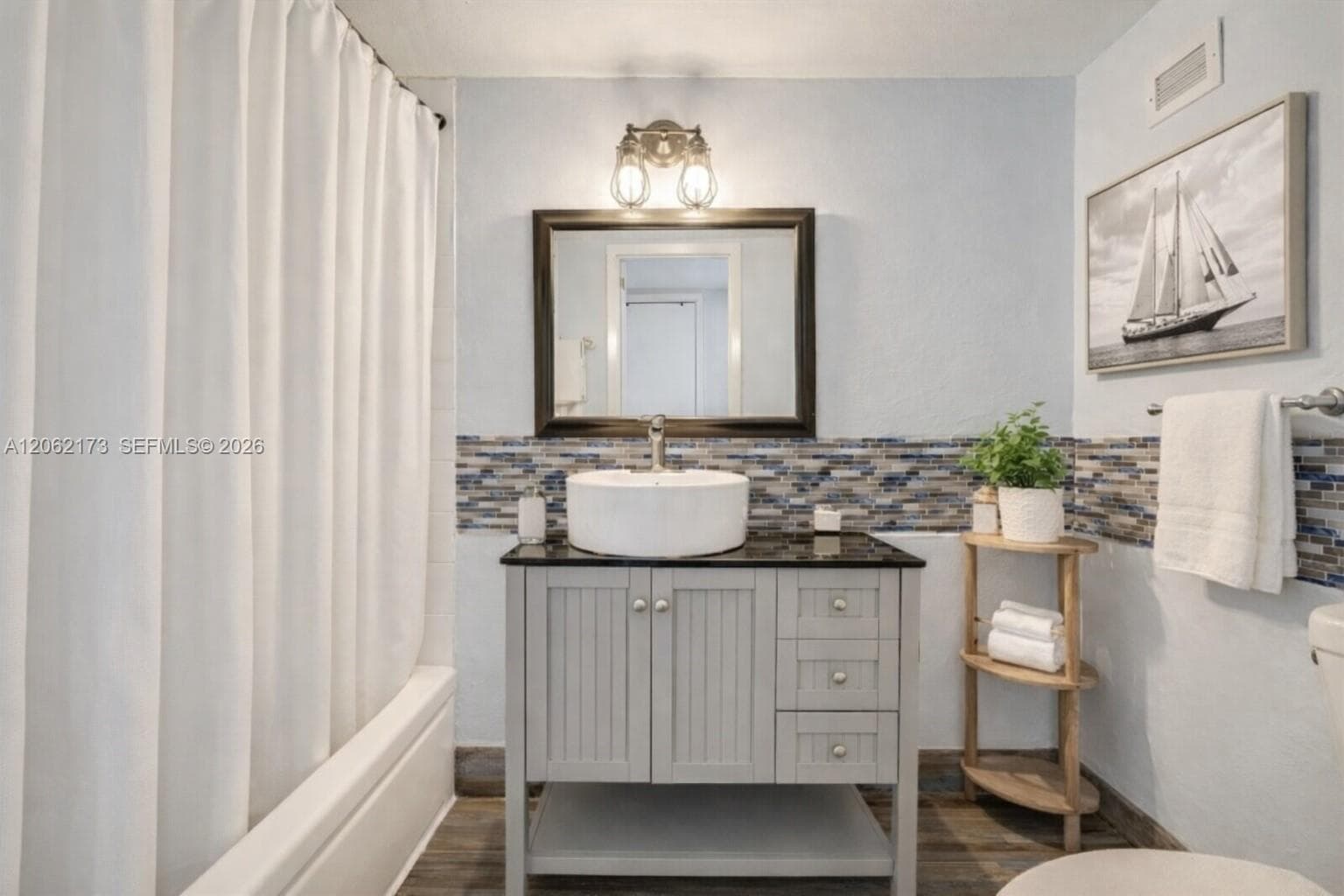 Primary bathroom vanity