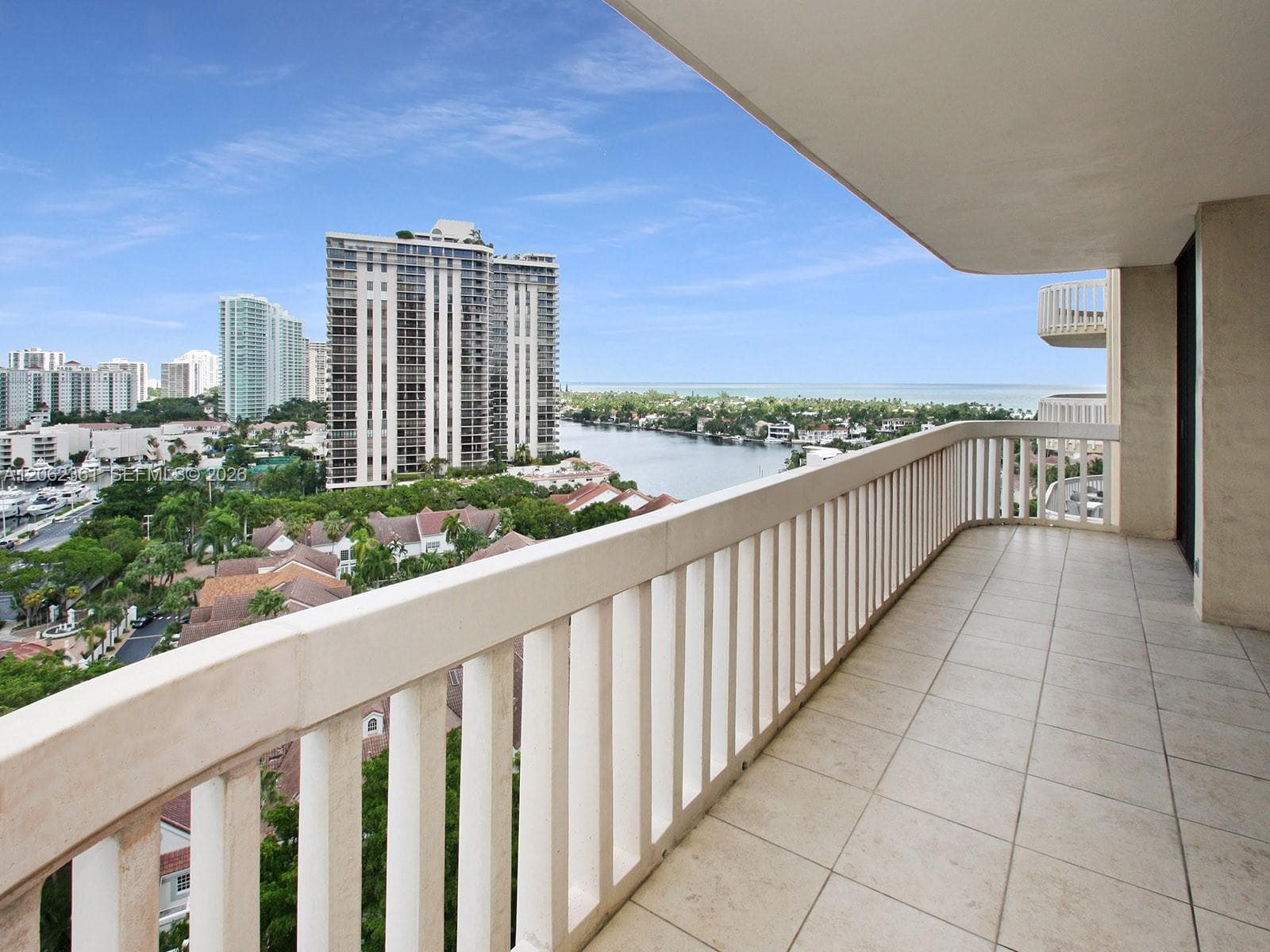 Balcony is closed until March 2027