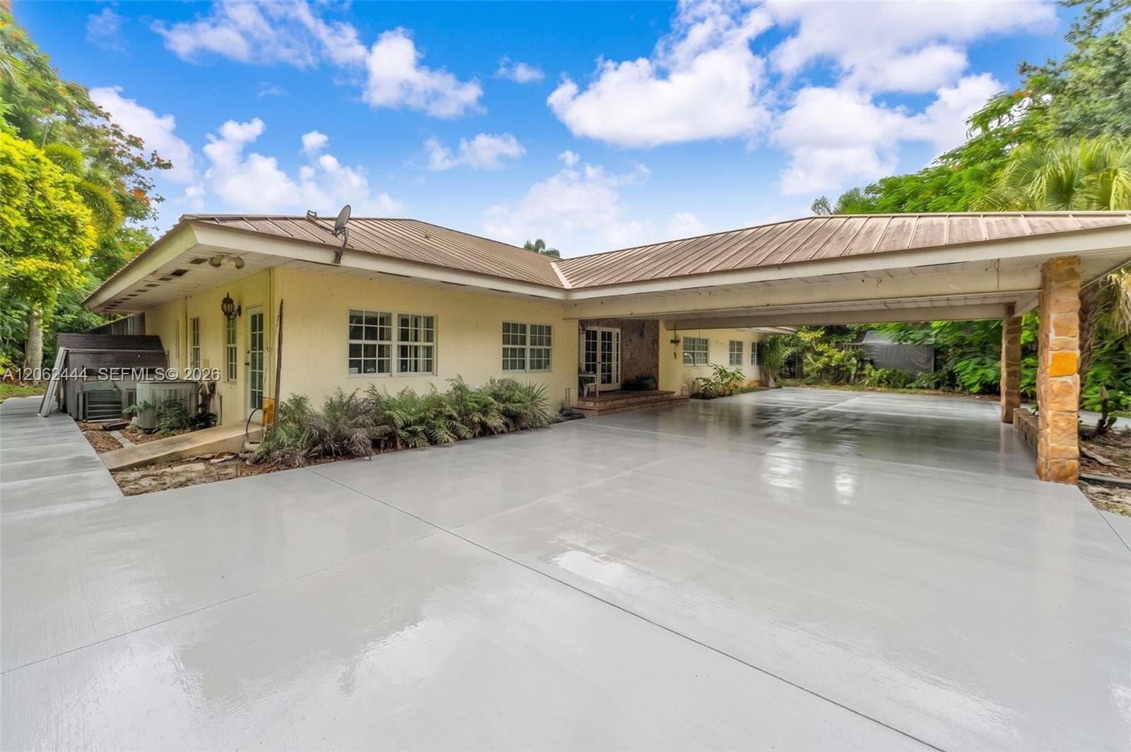 driveway painted ai