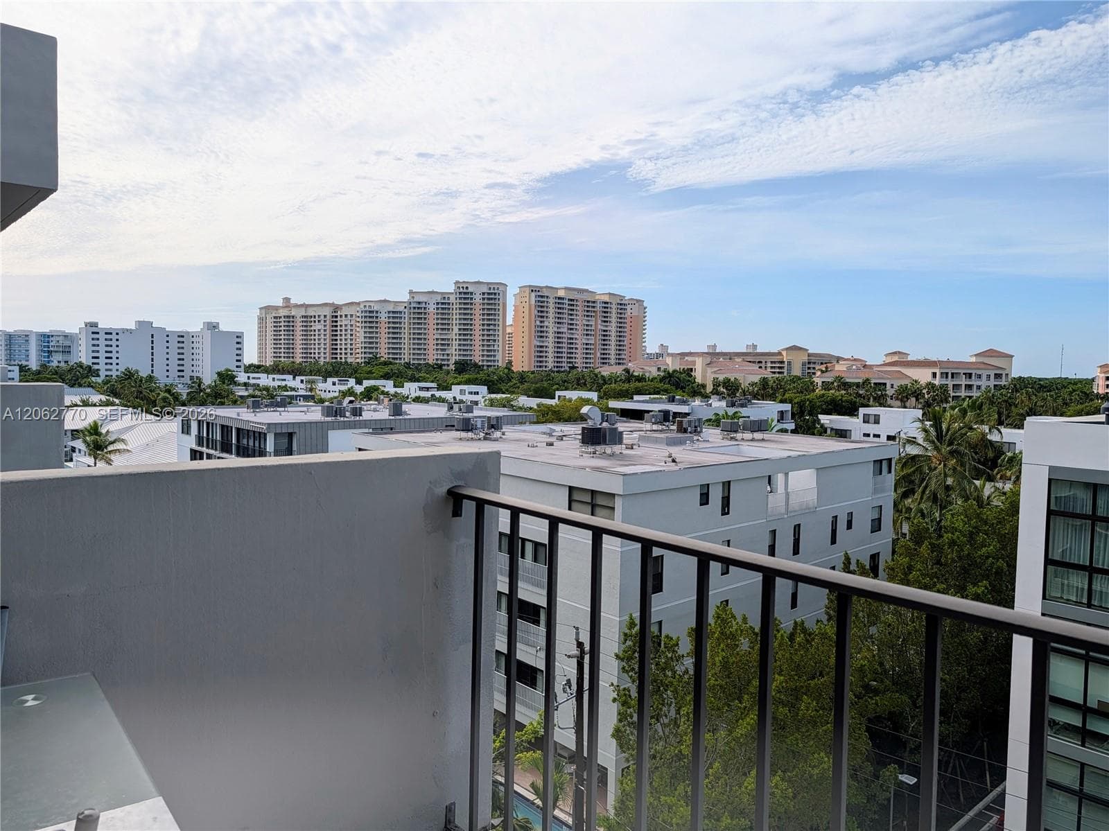 Balcony East views