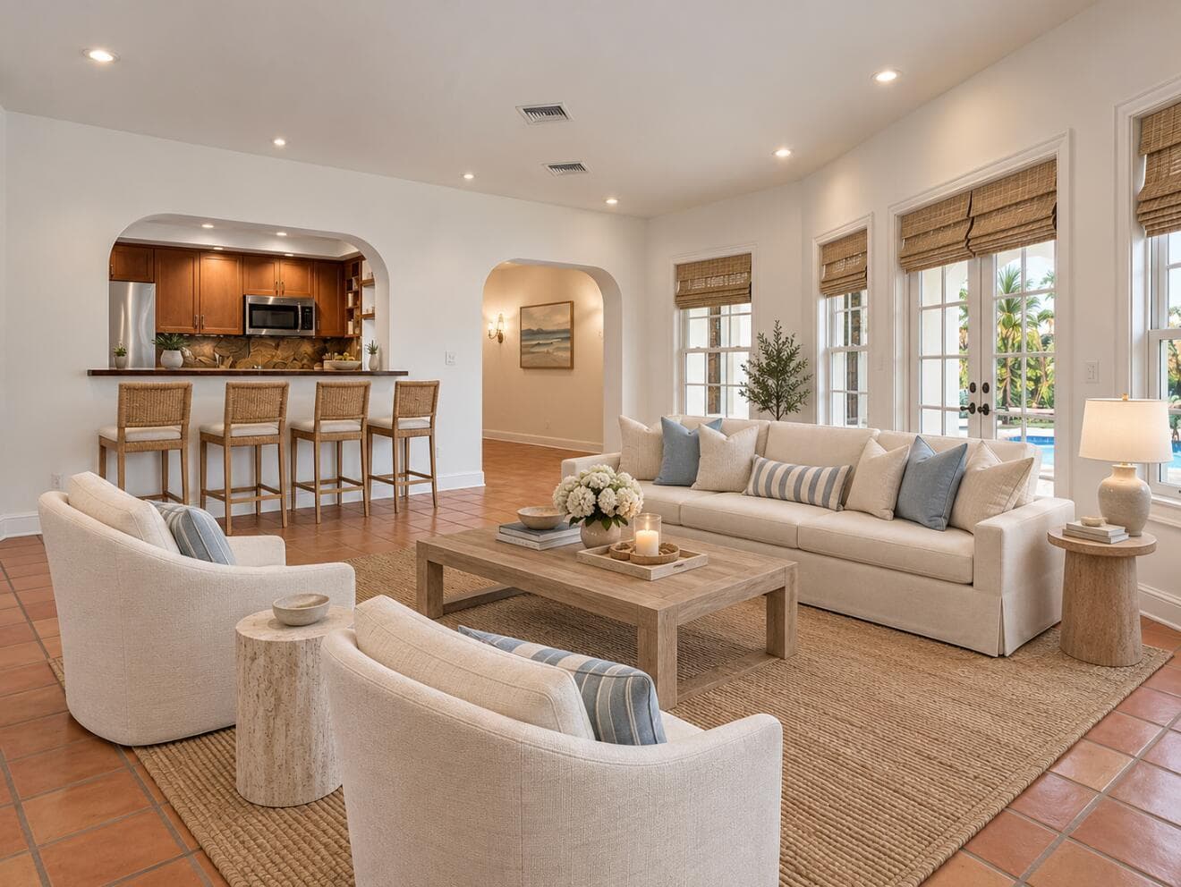 Family Room - Virtually Staged