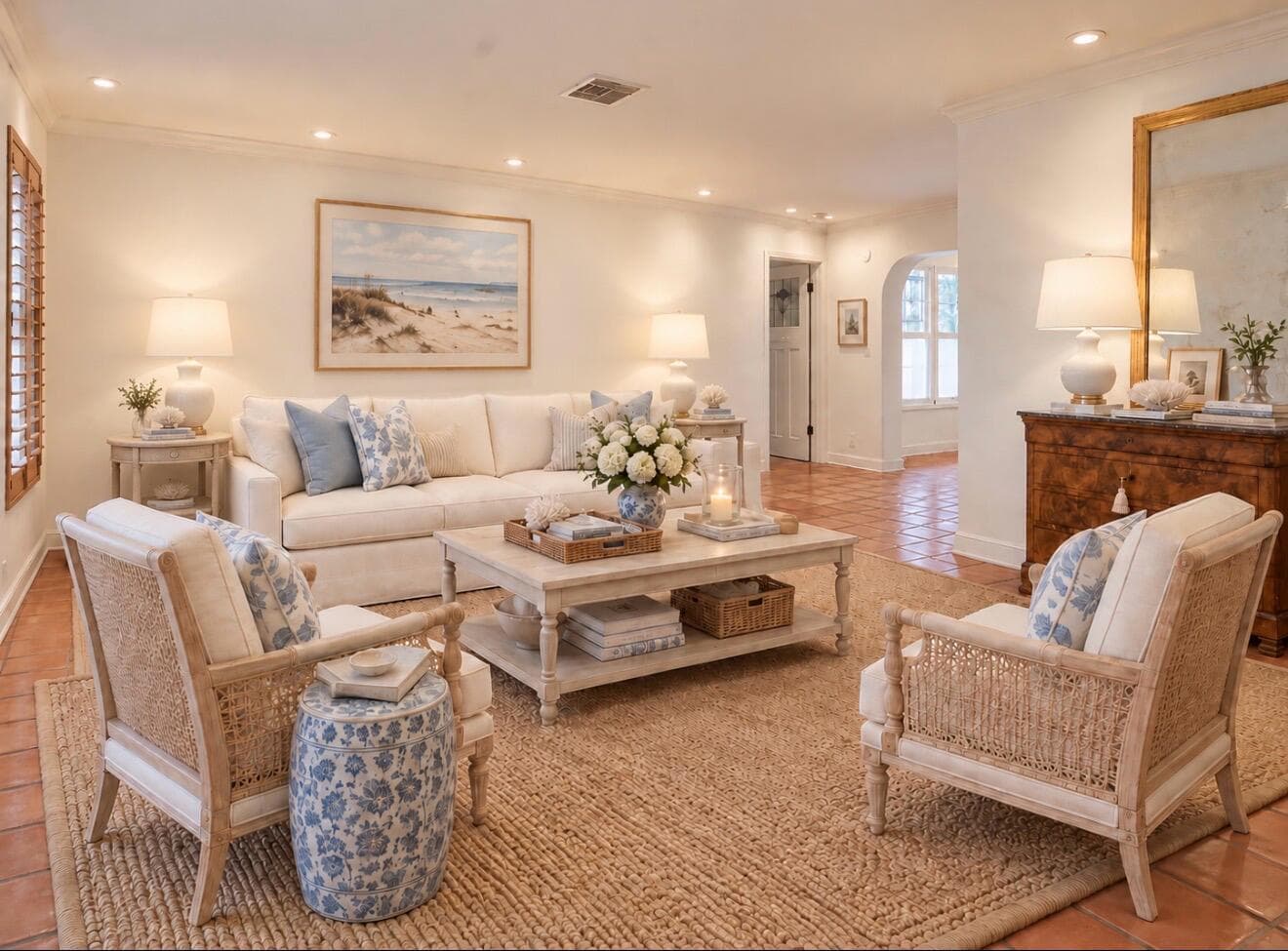 Living Room - Virtually Staged