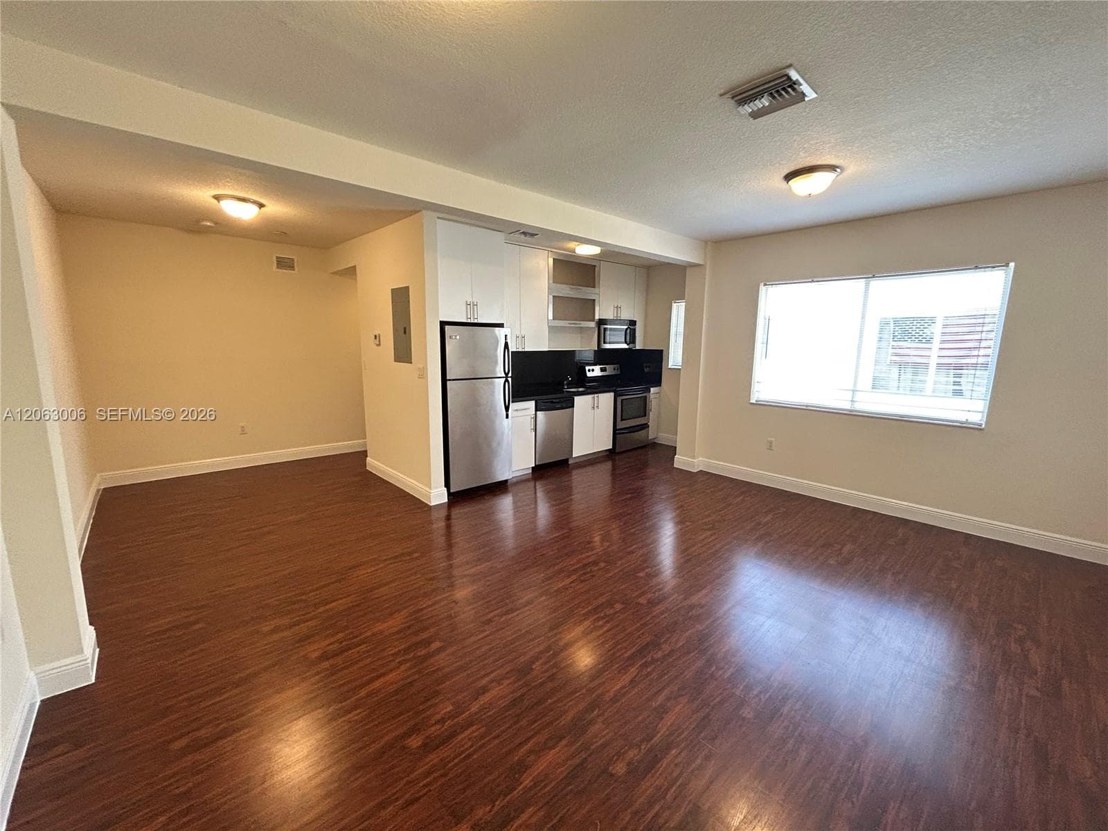 KITCHEN/LIVING/DINNING ROOM