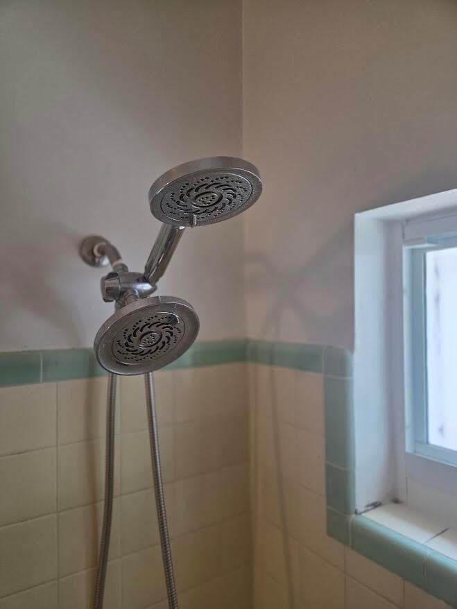 Showerhead in Bathroom